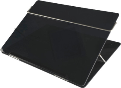 Goodwill Tech 1 Compartments Acrylic Height Adjustable Desk Laptop Stand | Writing Pad(Black Smoke)