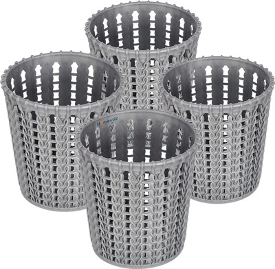 HOMESTIC by Kuber Industries 1 Compartments Plastic Pencil Holder(Grey)