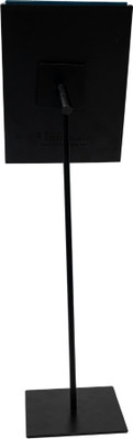 Infomate 1 Compartments Metal Acrylic Premium Display Stand A5(Black)