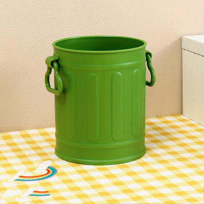 AccuPrints 1 Compartments plastic (Pack of 1)Pen Stand - Cute and Functional Desk Organizer for Pens and Pencils(Green)