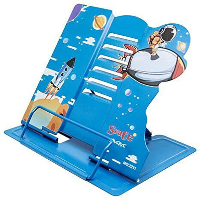 Volo 1 Compartments MILD STEEL BOOK READING STAND(Blue)