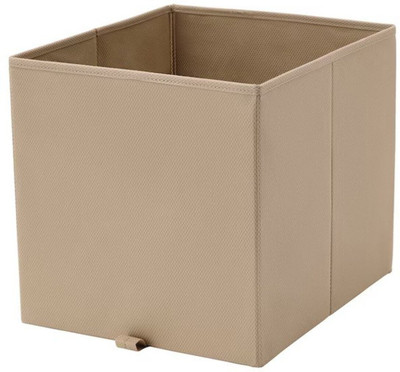 IKEA 1 Compartments polypropylene Box(Beige)