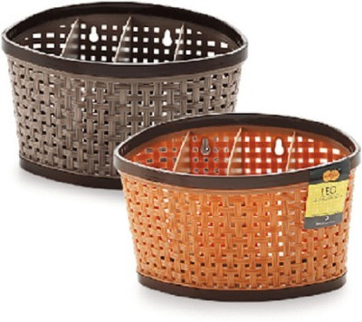 JAI SHRI 4 Compartments BPA Free Plastic Multipurpose Stand(Multicolor)