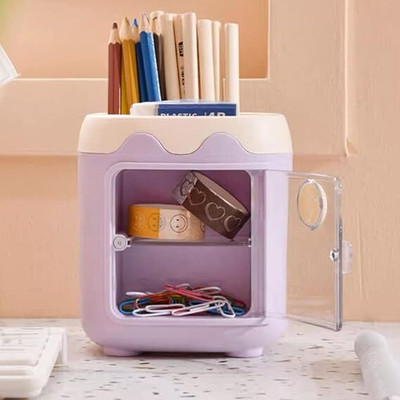 Taabar 3 Compartments plastic OFFICE, DESK(Multicolor)