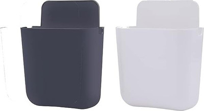 DIYAL ENTERPRISE 1 Compartments Plastic remote holder(black,white)