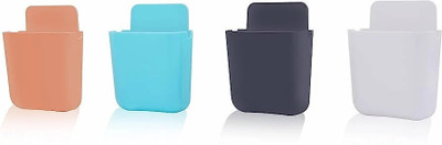 Glitzn 1 Compartments Plastic remote holder(black,white,blue,orange)