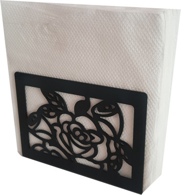 KAKADE DESIGN AND PROTOTYPING 1 Compartments MILD STEEL TISSUE HOLDER(Black)