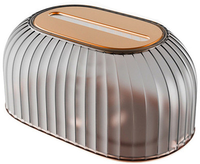 oddpod 1 Compartments Plastic Tissue Box(Umber Brown)