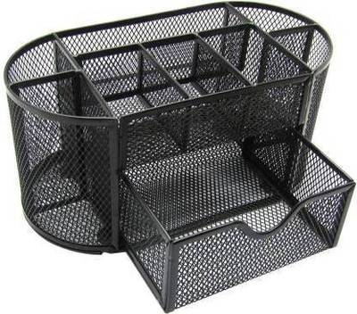 FerxiicExpo 9 Compartments stainless steel Leak Proof Feature(Black)