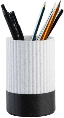 Trillion Step 0 Compartments Plastic Pen Stand(Multicolor)