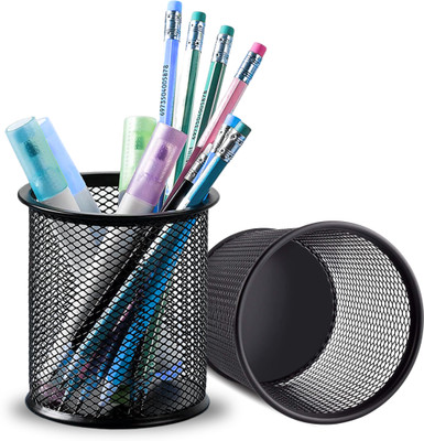 OFIXO 1 Compartments Iron Pen, Pencil Holder(Multicolor)
