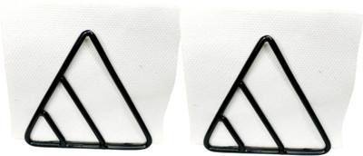 insignia decor 1 Compartments Iron Napkin Holder(Black)