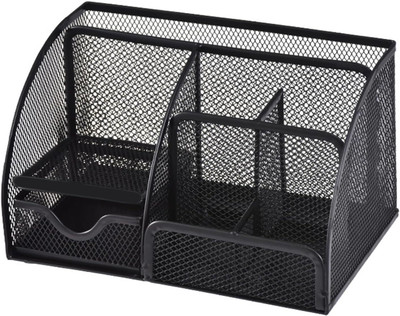 Srikrishna 7 Compartments iron holder(Black)