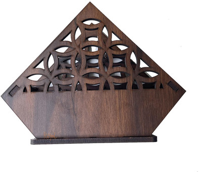 aadiyogi a to z 1 Compartments wooden multipurpose(Brown)