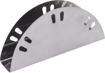 Beauty Flow 1 Compartments stainless steel napkin holder(Silver)