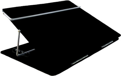 Radisson Make in india 2 Compartments P.S SHEET TABLE TOP ELEVATOR DESK STANDARD SIZE 15x21 INCH 7MM(Black smoke)