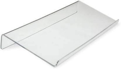 TheNexat 1 Compartments |Acrylic Keyboard Stand for Office Desk Stand| Ergonomic Tilted Computer Holder| Office set(transparent)