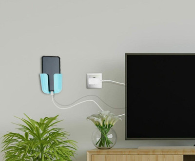 Gabani fashion 4 Compartments plastic Wall Mounted Storage Box Remote holder stand(Multicolor)