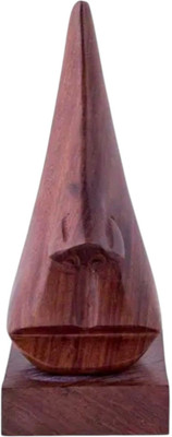 SJDDGOODS 1 Compartments WOOD CHASMA HOLDER(Brown)