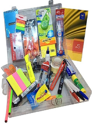 JMBW INTERNATIONAL 23 Compartments PLASTIC STATIONERY(Multicolor)