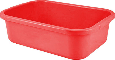 Aaarsh Stores 1 Compartments Plastic Desk Organizer(Red)