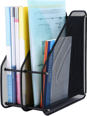 Dherik Tradworld 1 Compartments metal File Rack(Multicolor)
