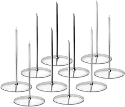 Capital Plastic Industries 10 Compartments Steel Bill fork(Silver Stainless)
