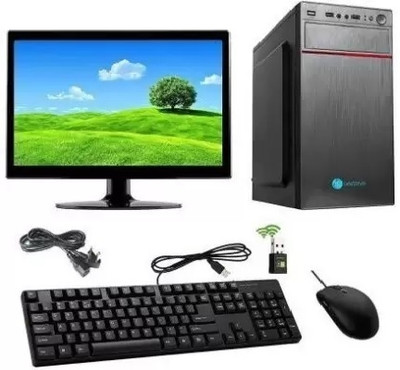 sailcom Core i3 (2nd Gen) (4 GB / 128 GB / Windows 11) Assembled Desktop Computer(15.6 inch Display)