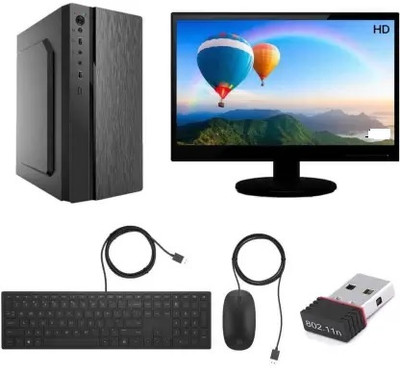 sailcom Core i3 (2nd Gen) (4 GB / 256 GB / Windows 11) Assembled Desktop Computer(15 inch Display)