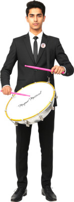 MAYUR MUSICALS Festival Ready Tasha 12 Inch | Professional Quality Dhol | Complete Drum Kit Instrument Set Conga(Fiber)