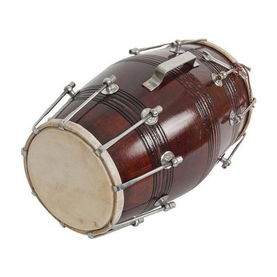 Armaan Musical House DM0015 Nut & Bolts Dholak(Brown)