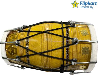 Flipkart SmartBuy 100 sheesham wood Professional Dholak Nut