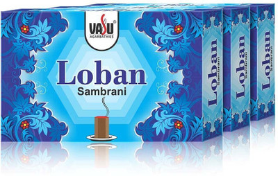 Cycle Vasu Loban Sambrani for Daily Puja - (70 Nos per Pack) Guggul Dhoop(Pack of 3)