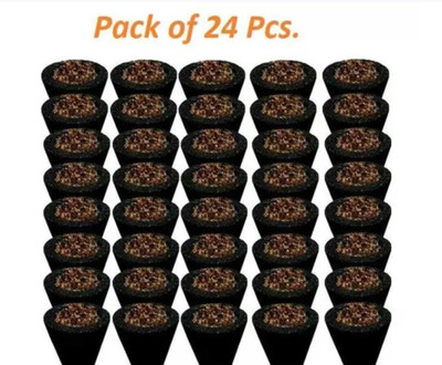 kanha Ji Sambrani cups ,lobhan dhoop cones Guggul Dhoop(Pack of 2)