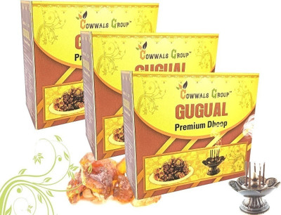 COWWAL'S GROUP Gugul Dhoop Sticks Guggul Pure Organic Herbal Mix 180 Sticks 300 Gm Pack of – 3 Guggul, Neem Dhoop(Pack of 3)