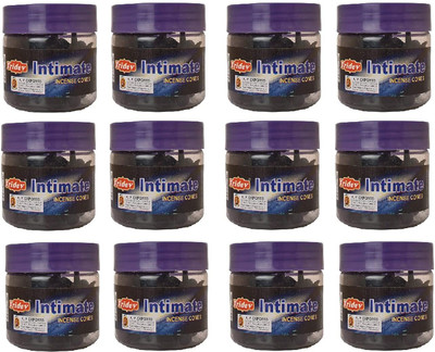 TRIDEV INTIMATE 90 CONE 12 Floral Dhoop(Pack of 12)