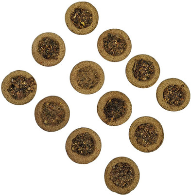 Shubhanjali Natural Sambrani Dhoopam Loban Guggul Cups with Stand 24 Pcs for Puja Item Hawan Guggul Dhoop(Pack of 24)