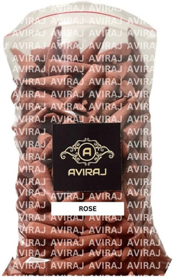 aviraj Rose Incense Dhoop Cone 1kg Pack For Pooja I Gulab Fragrance Non - Toxic Rose Dhoop