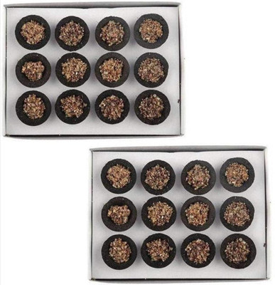 Airofine Fragrance Loban Cup With Sambrani Original For Pooja Havan Sambrani (24, Set of 2) Dhoop(Pack of 12)