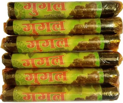 SwamiMart guggul roll 123 Guggul Dhoop(Pack of 6)