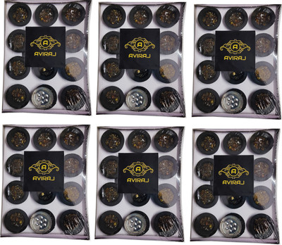 aviraj Sambrani Dhoop Cups With Chandan Incense Loban Cups I Guggal 72 cups Sandal Dhoop