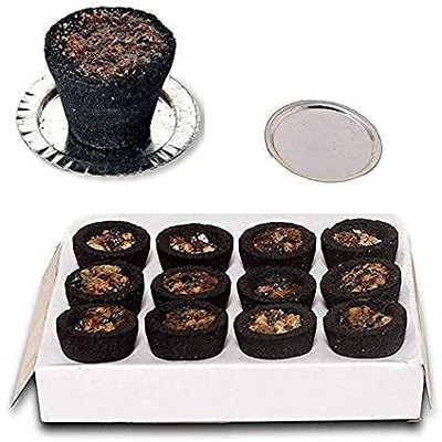 SiaaRam Sambrani Dhoop or Havan (12 Cups) for Daily Pooja Need With Guggul Dhoop(Pack of 12)