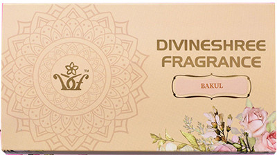 DIVINESHREE Bakul dhoop cones Floral Dhoop(Pack of 50)