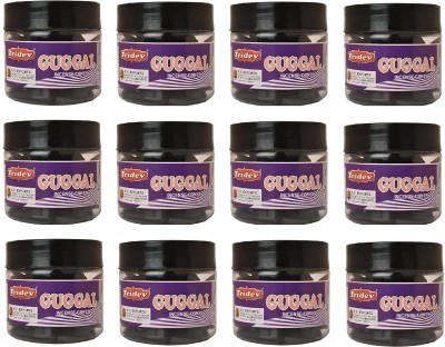 TRIDEV GUGGAL 90 CONE 12 Floral Dhoop(Pack of 12)