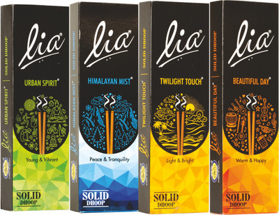 Lia Bambooless Solid Dhoop Sticks Multi Fragrance Combo Pack- 1N Dhoop Holder, 24N Dhoop(Pack of 4) deal from flipkart Lia Bambooless Solid Dhoop Sticks Multi Fragrance Combo Pack- 1N Dhoop Holder, 24N Dhoop(Pack of 4) deal from flipkart