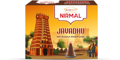 Shubhkart Nirmal Javadhu Dry Masala DhoopCone25N Dhoop