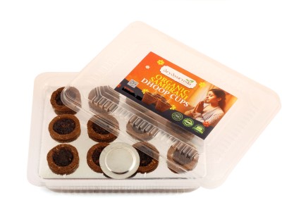 Aryayurveda PURE ORGANIC SAMBRANI CUP | DHOOP CUP| LOBAN CUP | COW BUNG| 12 PCS SET Dhoop