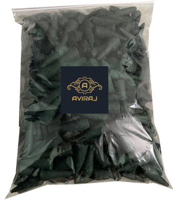 aviraj Mogra Incense Cone Dhoop For Pooja 1kg Pack Non Toxic Charcoal Free Jasmine Dhoop