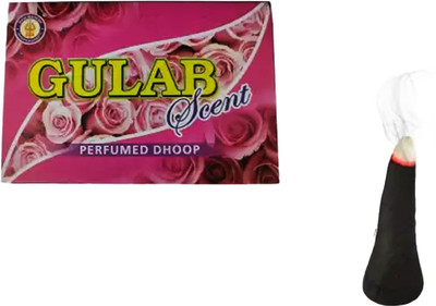 PRABHU (pack of 1)Rose/Gulab Premium Dhoopbatti for Special pooja purpose Rose Dhoop