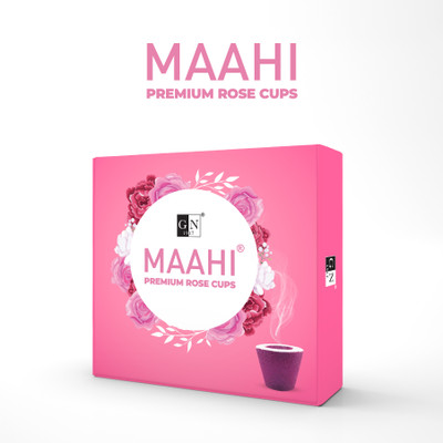 GN 1917 Non Charcoal Maahi Rose Sambrani Cups Dhoop | Dhoop Cups for Pooja & Meditation Rose, Floral Dhoop(Pack of 20)